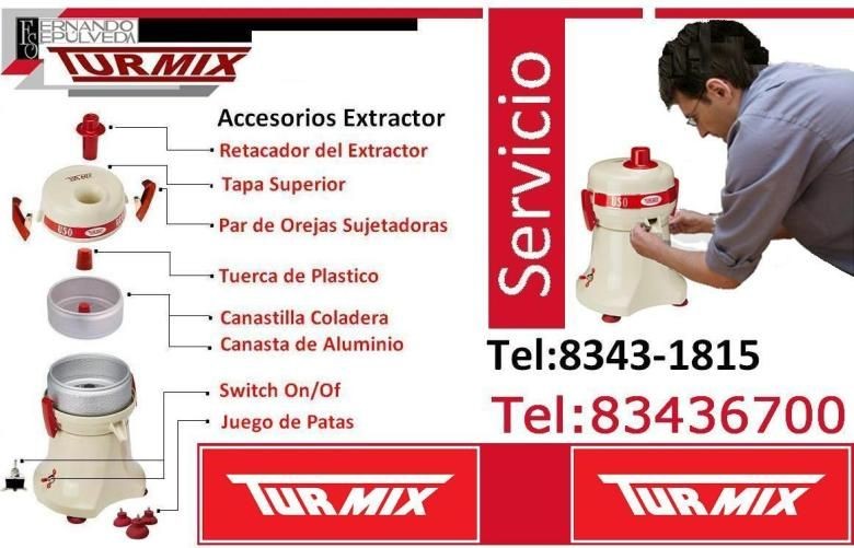 Extractor de Jugos de Uso Rudo Turmix