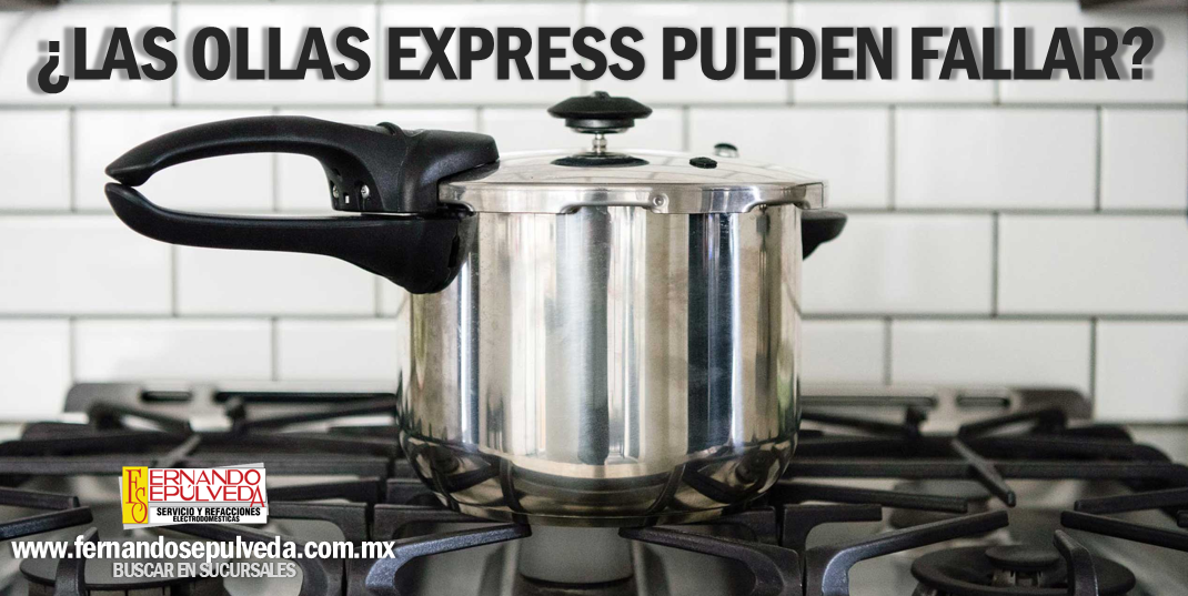 ¿La olla express puede presentar fallas?