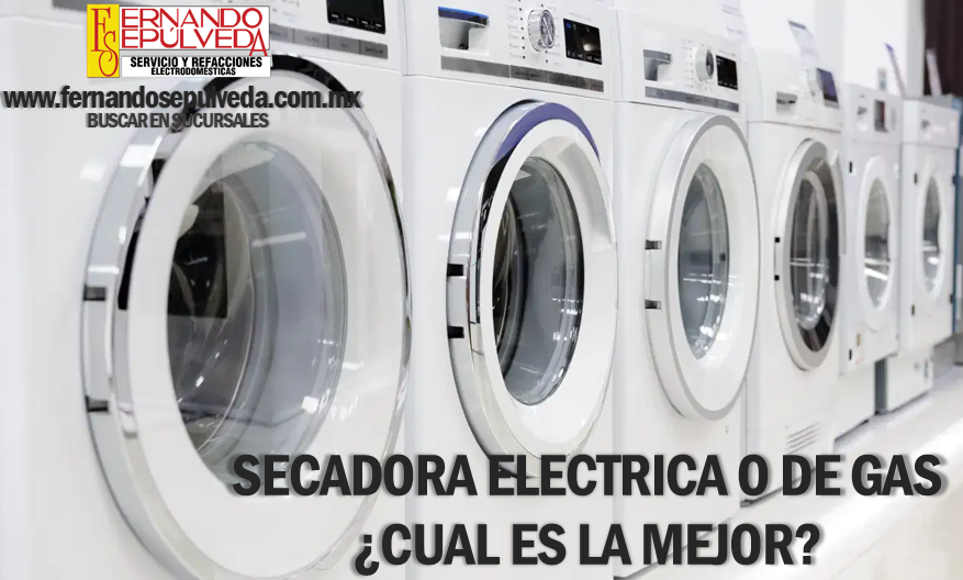 Secadora Eléctrica o de gas ¿Cual es la mejor?