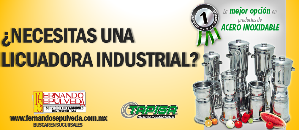 Todo lo que necesitas saber sobre las licuadoras industriales