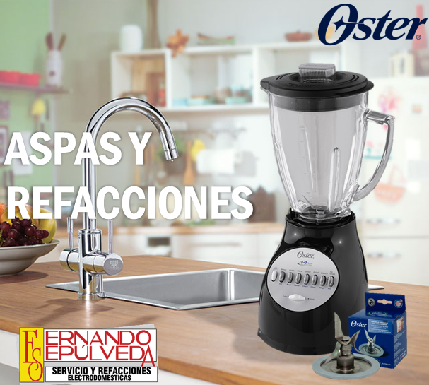 Aspas y refacciones para tú licuadora