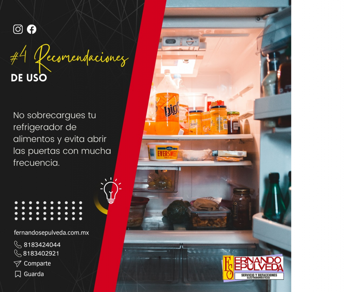¿Como ahorrar energia en mi Refrigerador?