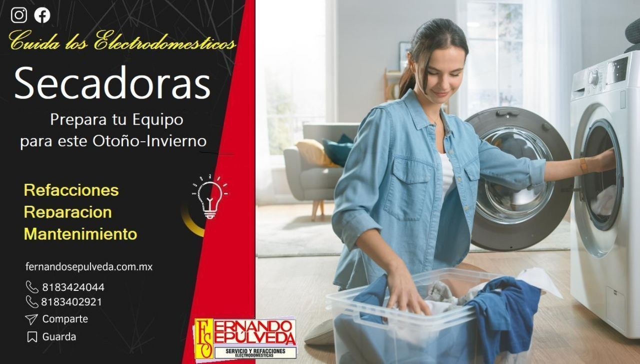 ¿Cómo mantener mi secadora sin malos olores?