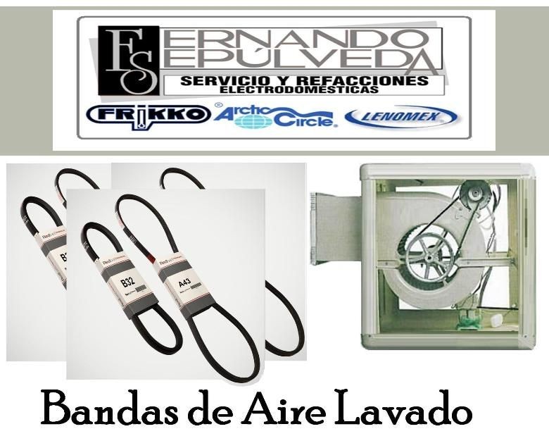Banda para Equipos de aire Lavado, Evaporativos o Enfriadores de Aire