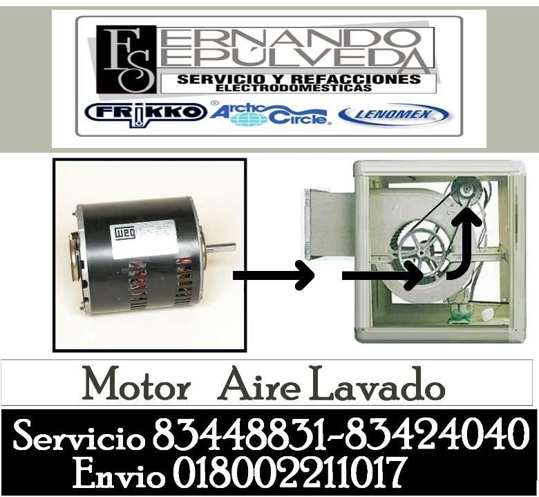 Motor 1/2 HP aire lavado, aire Evaporatorio o Enfriador de Aire