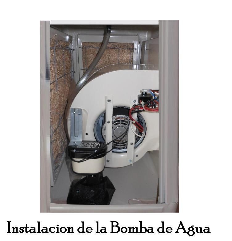 Como instalar una Bomba de Agua en un Aire Lavado o Enfriador de Aire