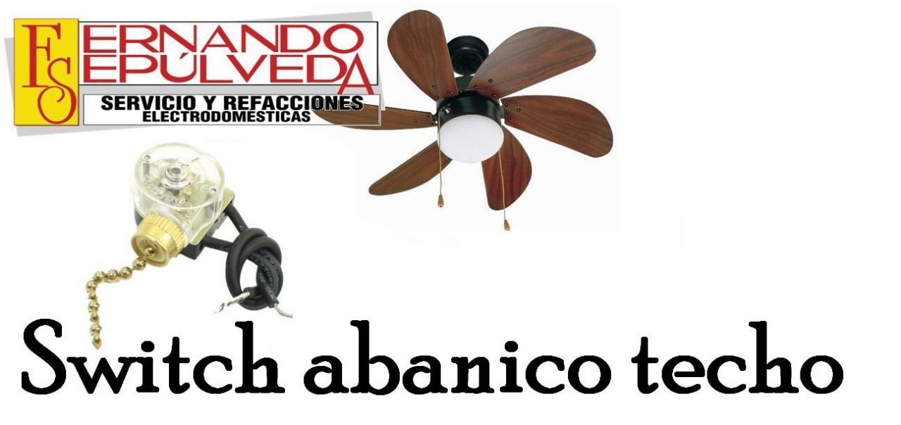 Switch abanico o ventilador de techo o cielo