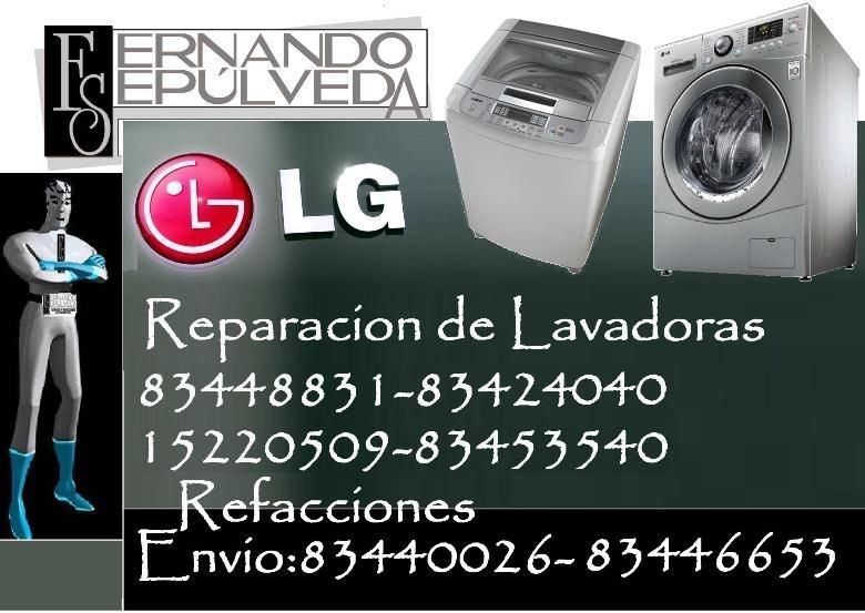 Códigos de Errores de Lavadoras LG