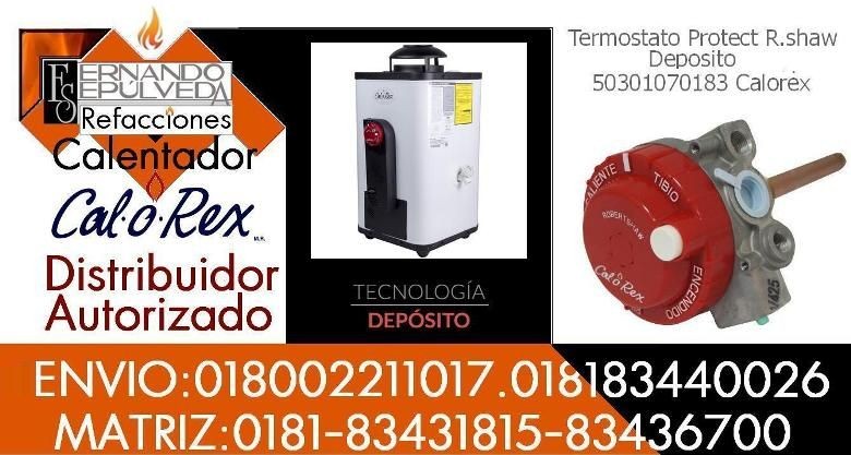 TERMOSTATO PARA BOILER DE GAS