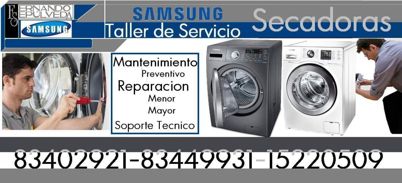 Servicio Técnico de secadoras Marca SAMSUNG