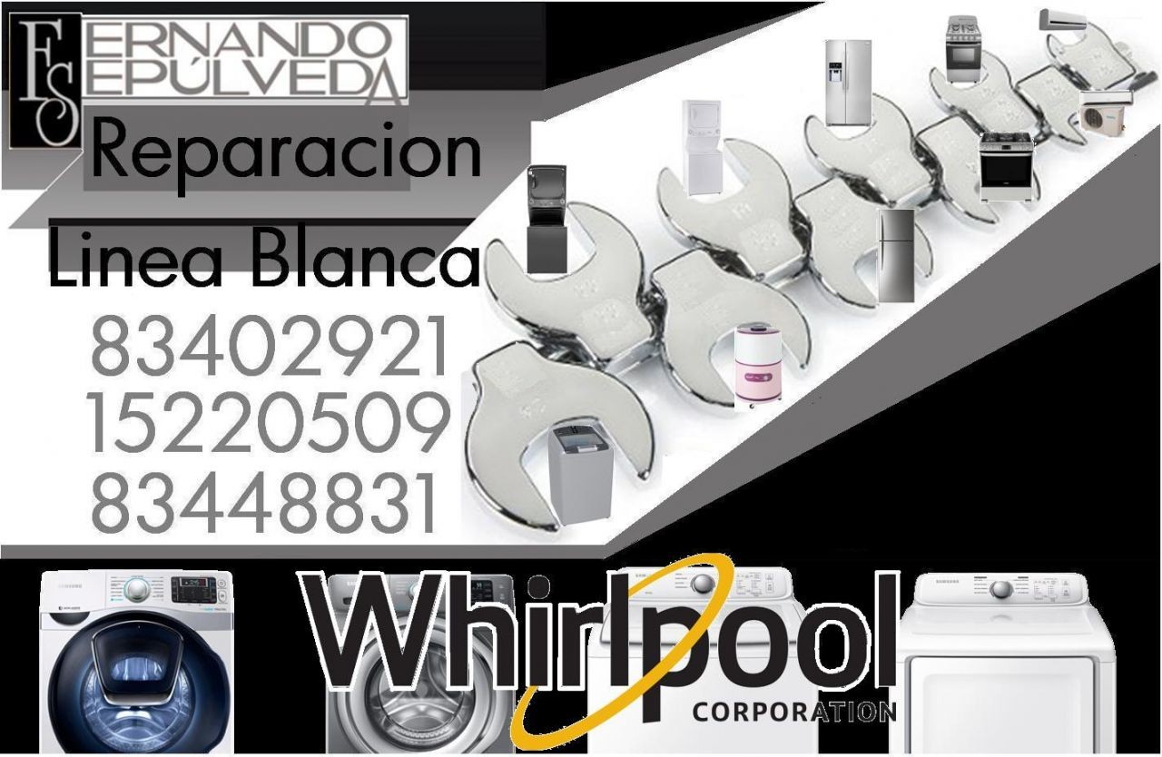 SERVICIO Y REFACCIONES EN LINEA BLANCA WHIRPOOL