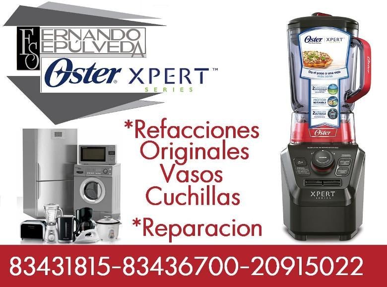 Licuadora Oster Xpert Serie vaso Trita y accesorios
