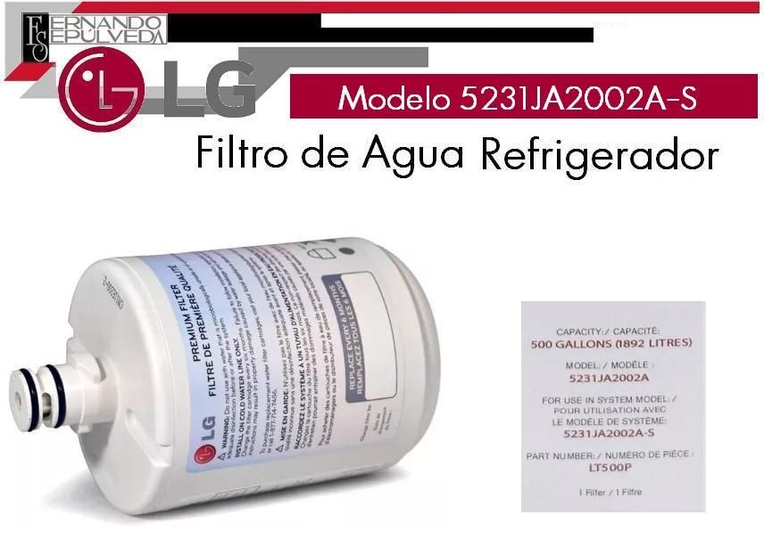 Filtro de Agua Refrigerador LG