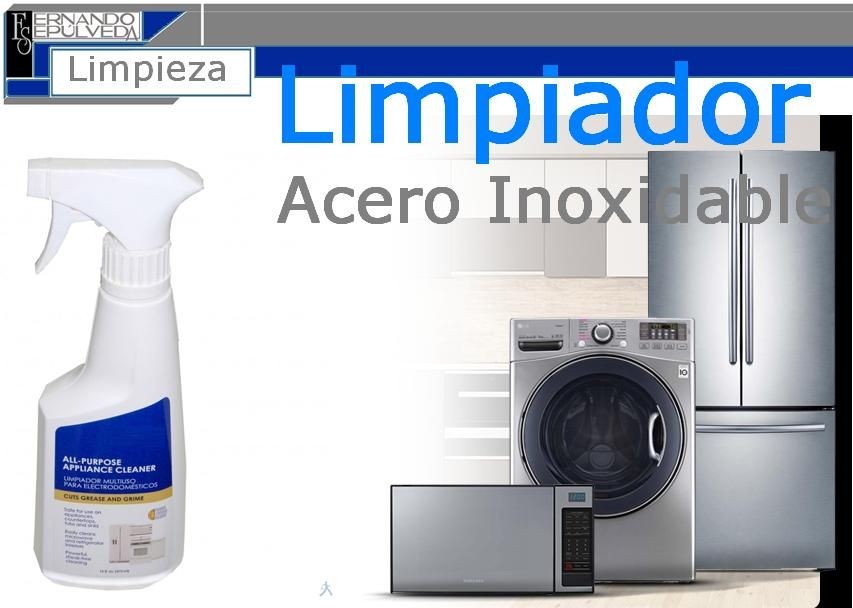 Limpiador para acero inoxidable