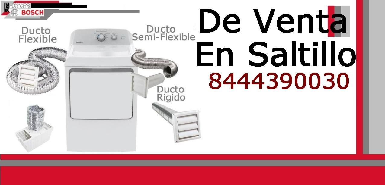 Ductos de Secadora en Saltillo Coah.